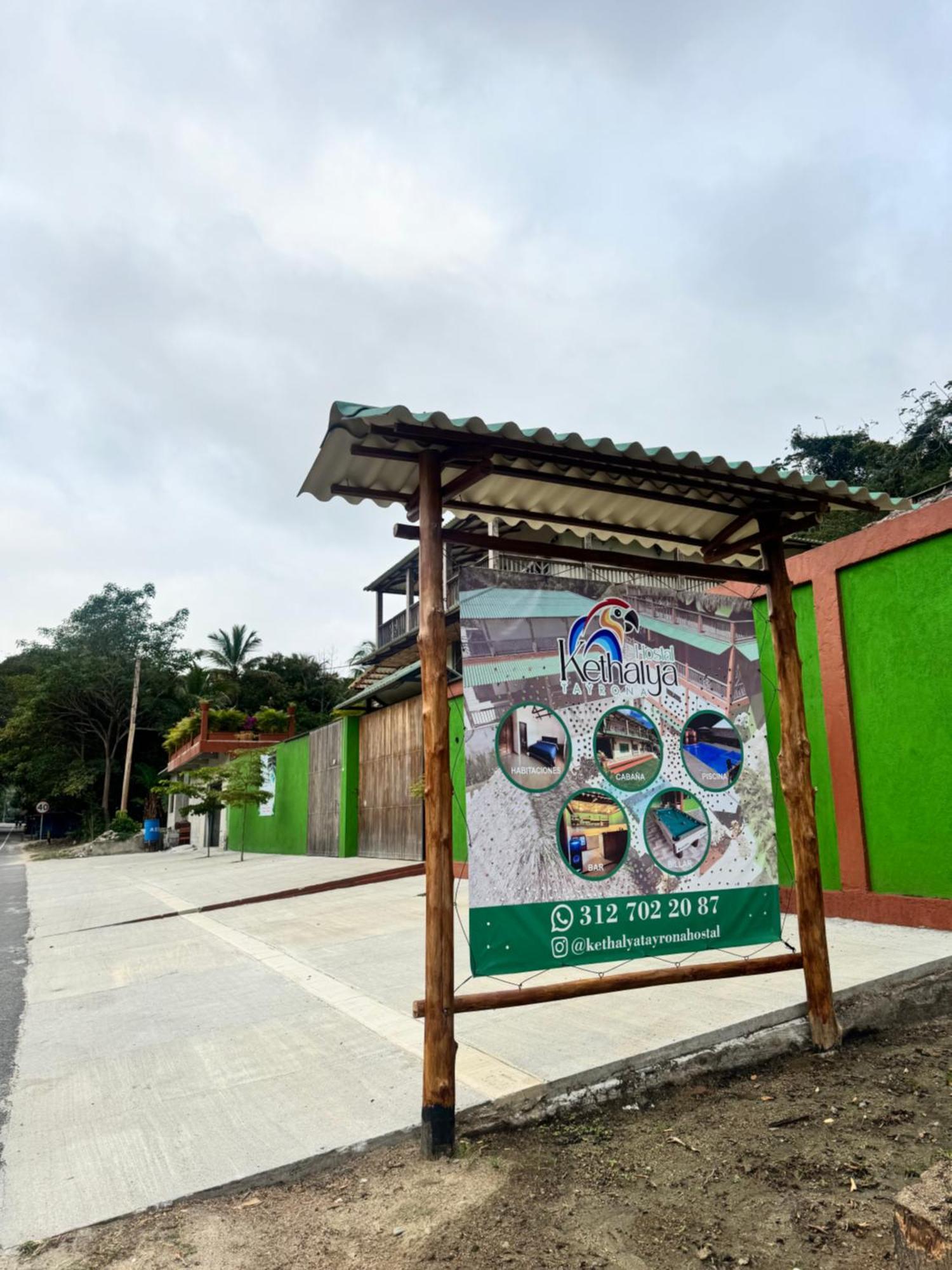Kethalya Tayrona Hostal El Zaino Ngoại thất bức ảnh